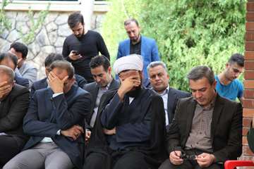 مراسم رونمایی از یادمان شهدای گمنام